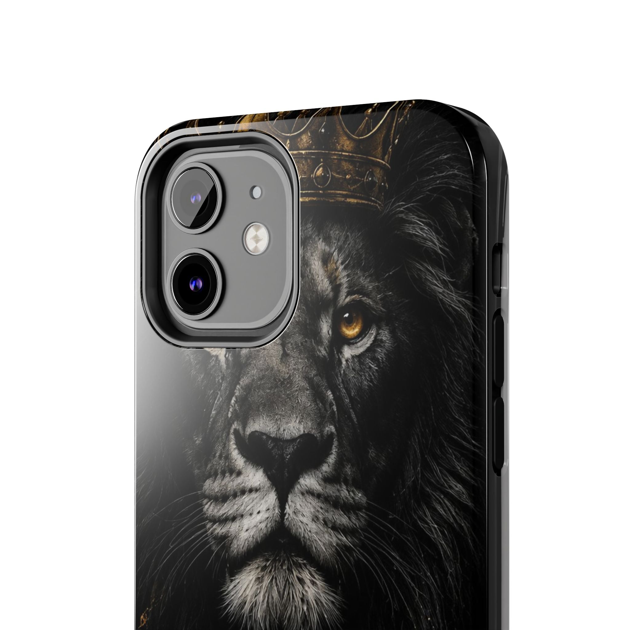 Lion 'Discipline Focus Success' Tough Phone Case