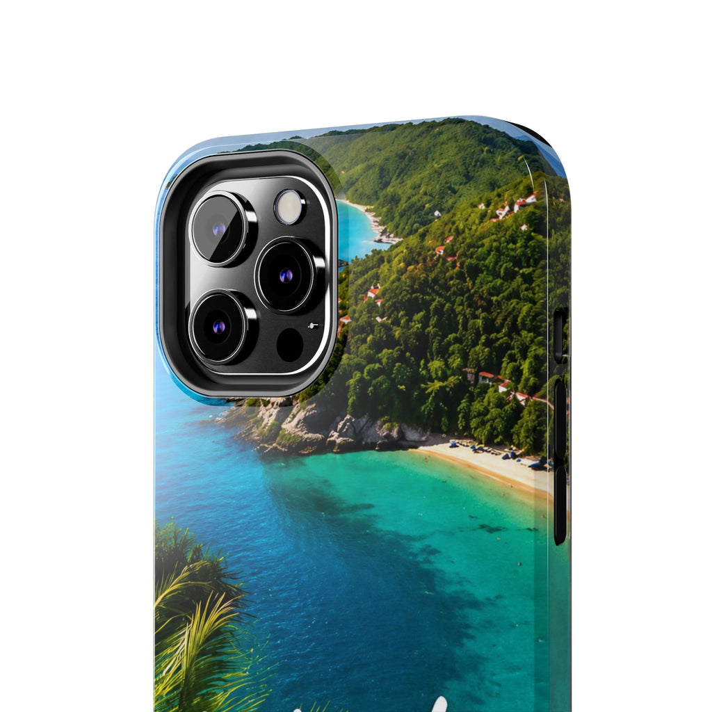 Labadee Haiti Beach Tough Phone Case — Tropical Island Protective Cover
