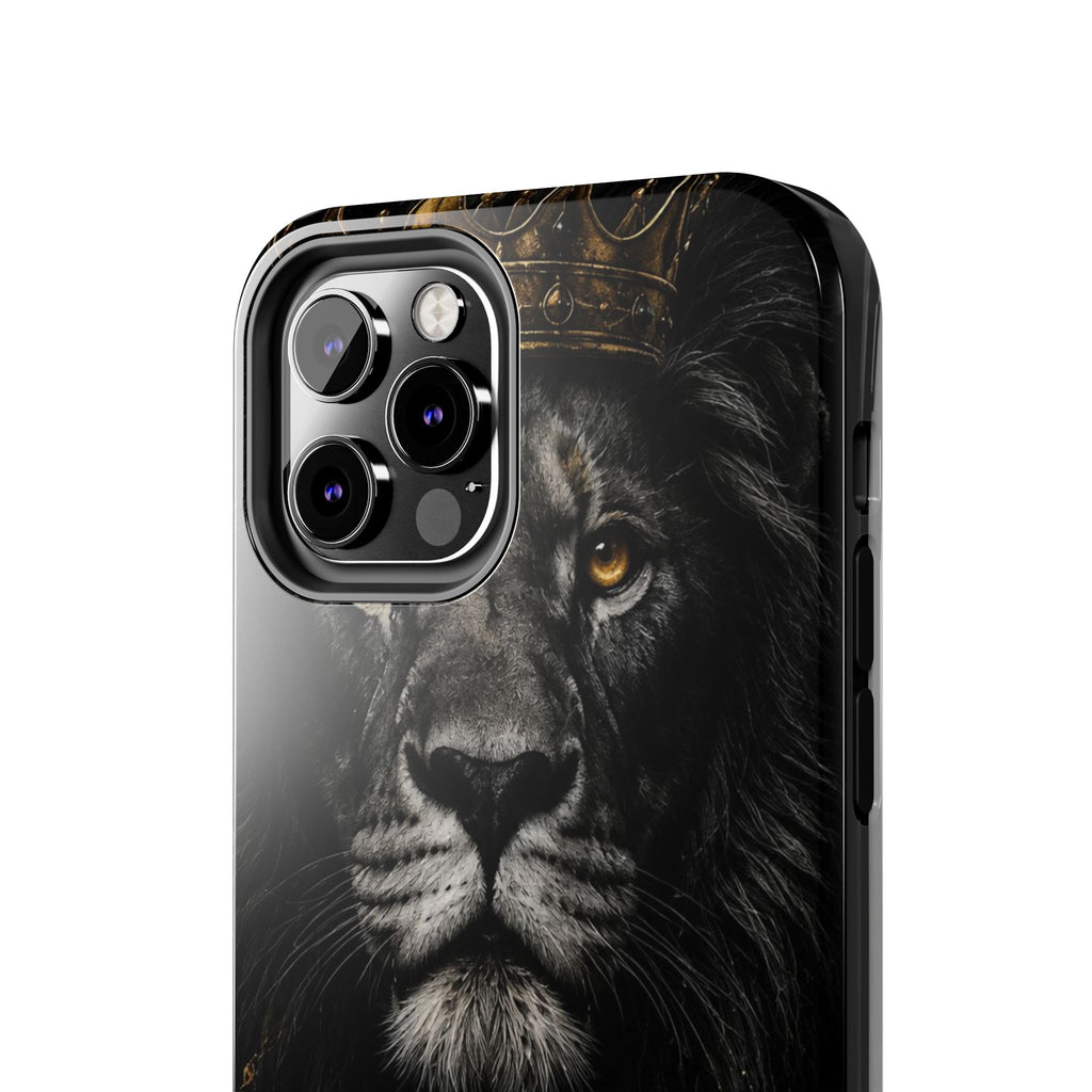 Lion 'Discipline Focus Success' Tough Phone Case