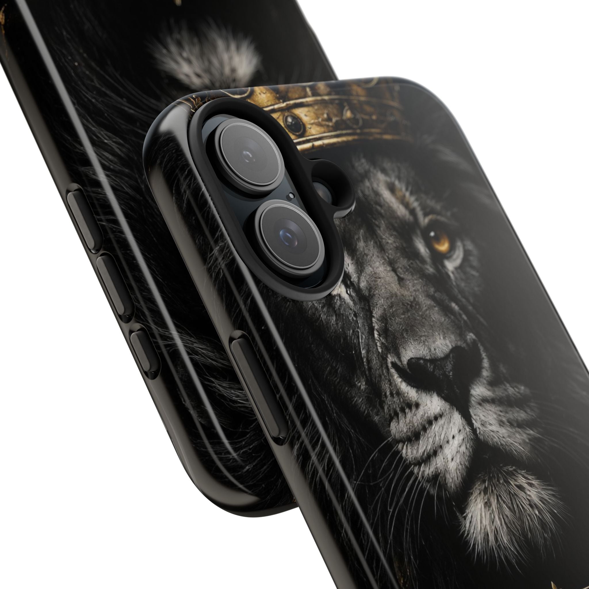Lion 'Discipline Focus Success' Tough Phone Case
