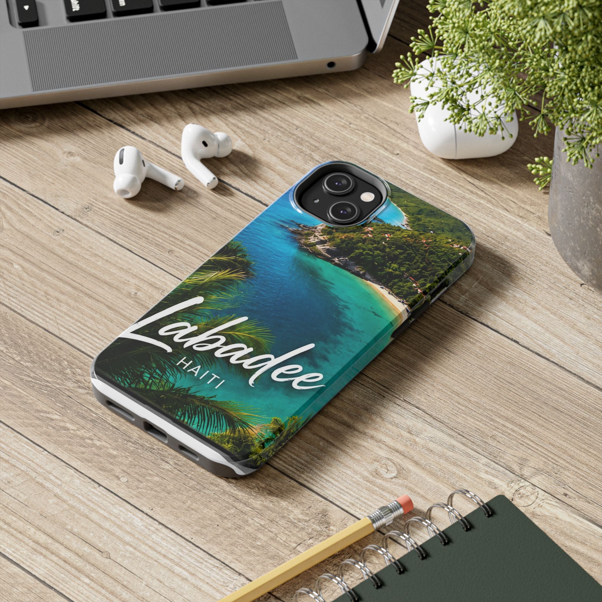 Labadee Haiti Beach Tough Phone Case — Tropical Island Protective Cover