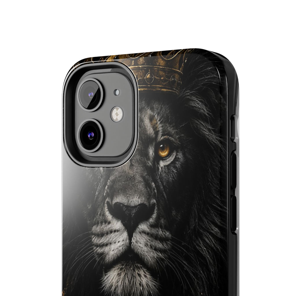 Lion 'Discipline Focus Success' Tough Phone Case