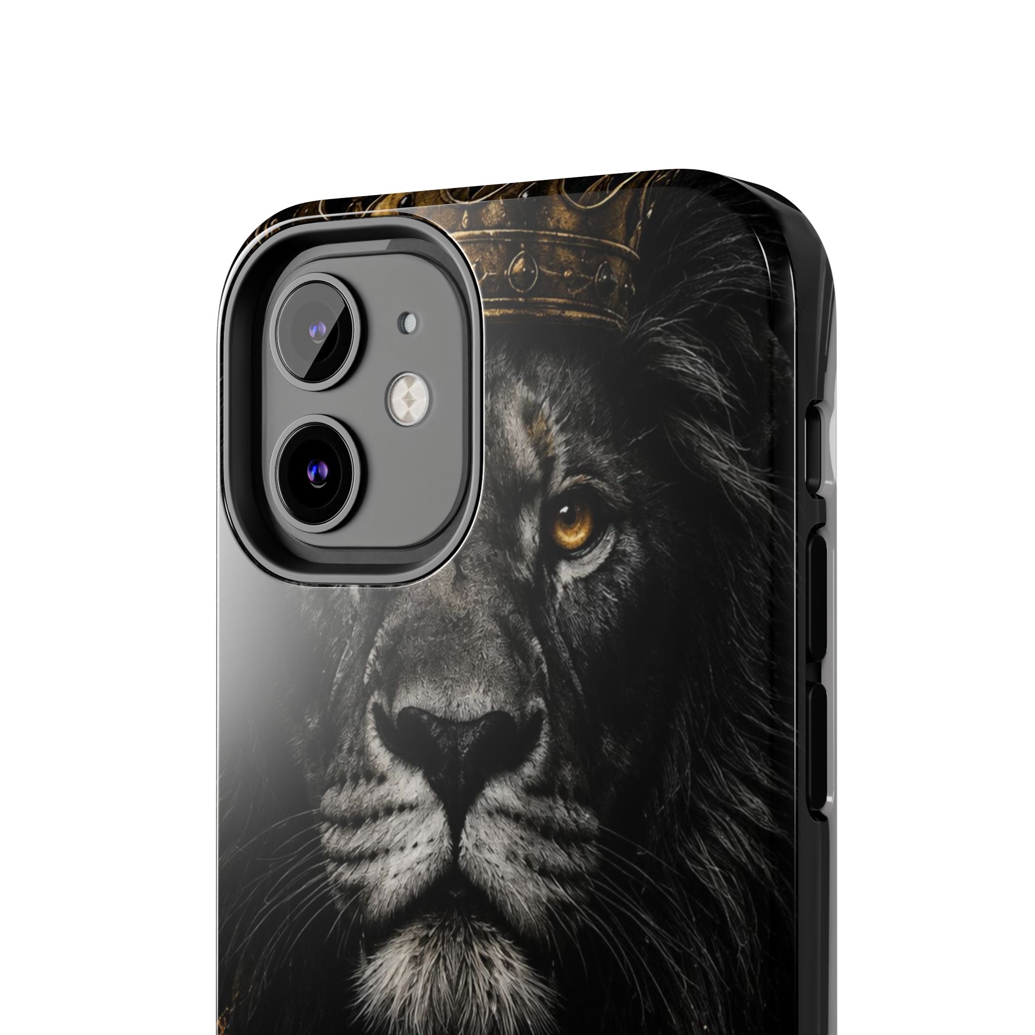 Lion 'Discipline Focus Success' Tough Phone Case