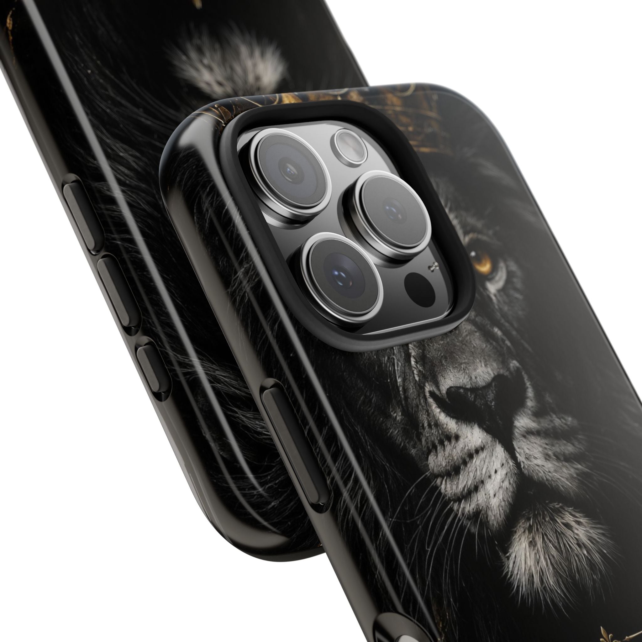 Lion 'Discipline Focus Success' Tough Phone Case