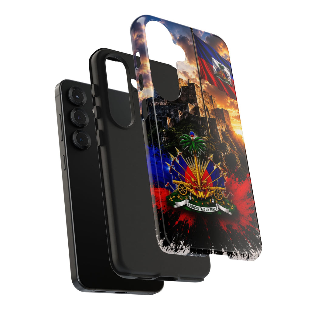 Haiti Crest Tough Phone Case — Citadel Sunset Protective Phone Cover