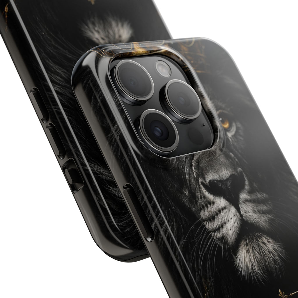 Lion 'Discipline Focus Success' Tough Phone Case