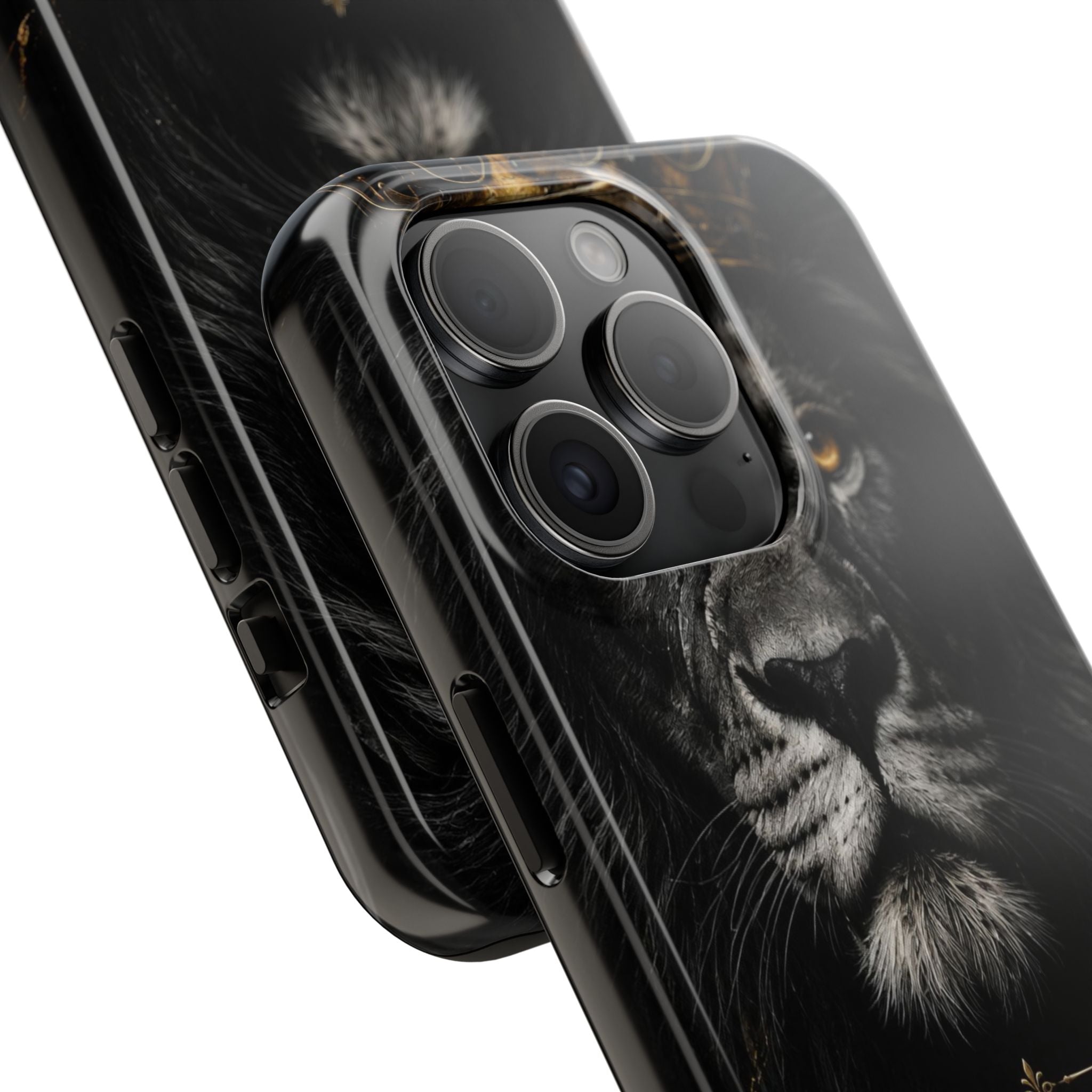 Lion 'Discipline Focus Success' Tough Phone Case