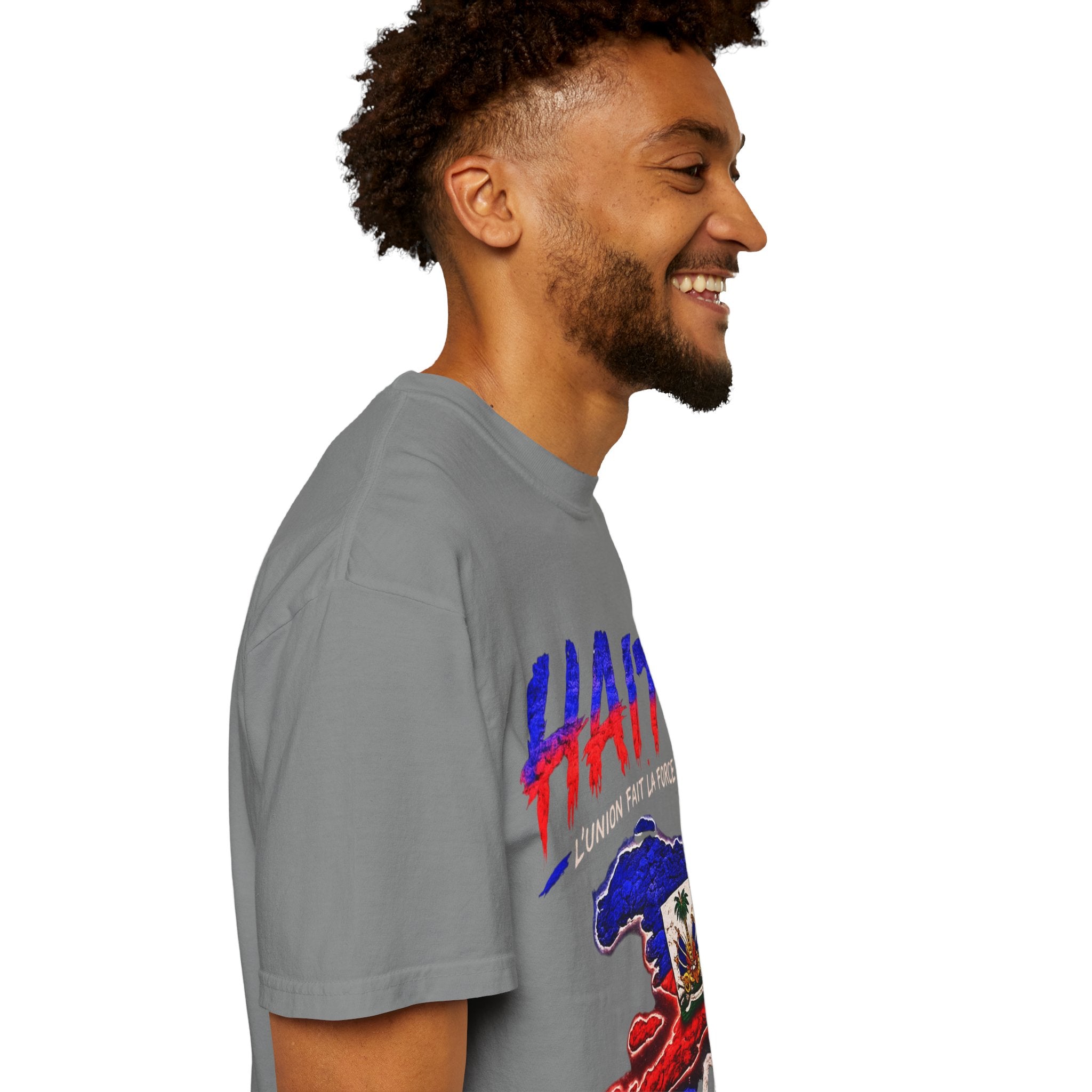 Haiti 1804 Flag Map T-Shirt — Haitian Pride Graphic Tee