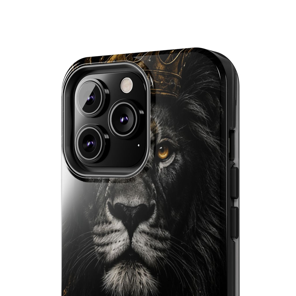 Lion 'Discipline Focus Success' Tough Phone Case