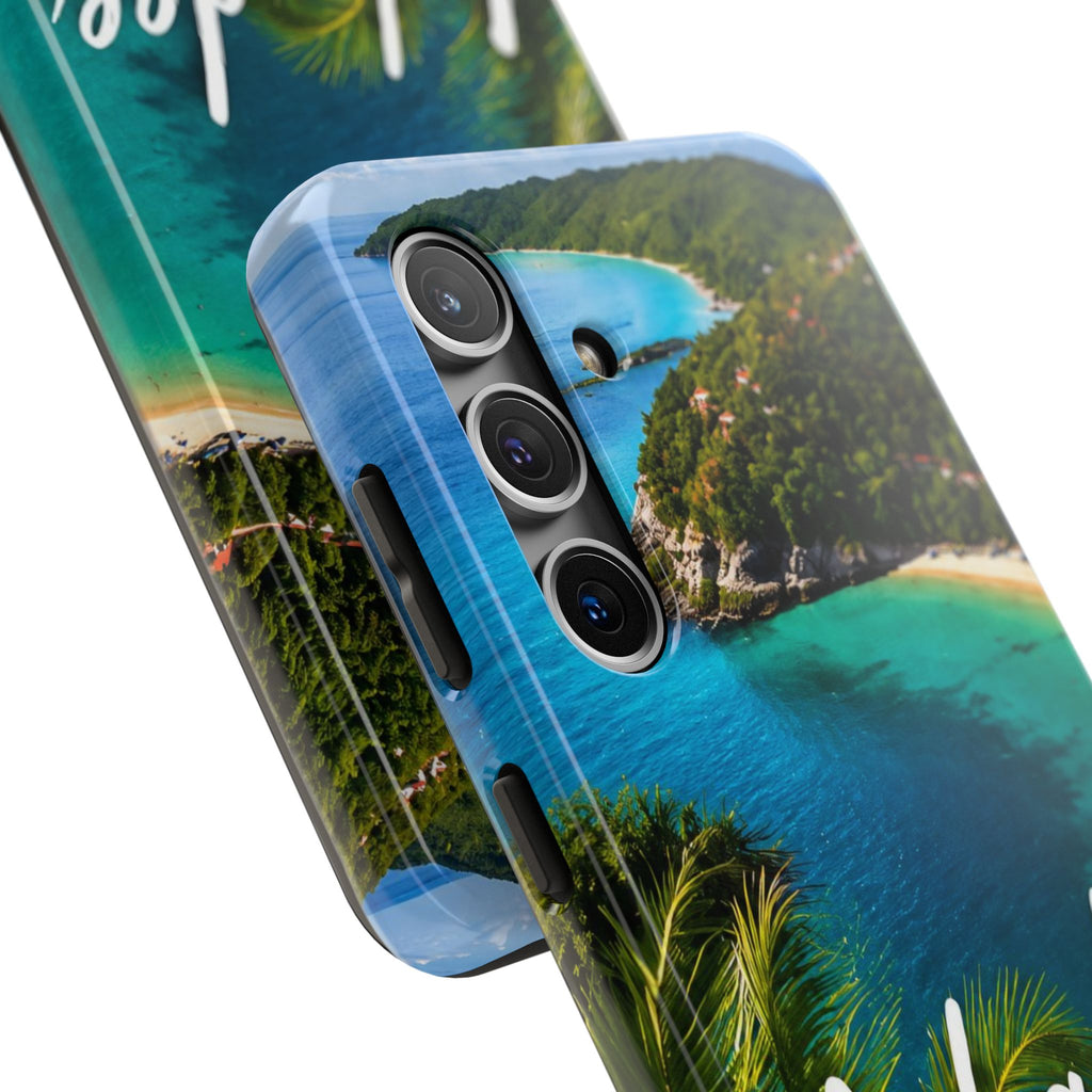 Labadee Haiti Beach Tough Phone Case — Tropical Island Protective Cover