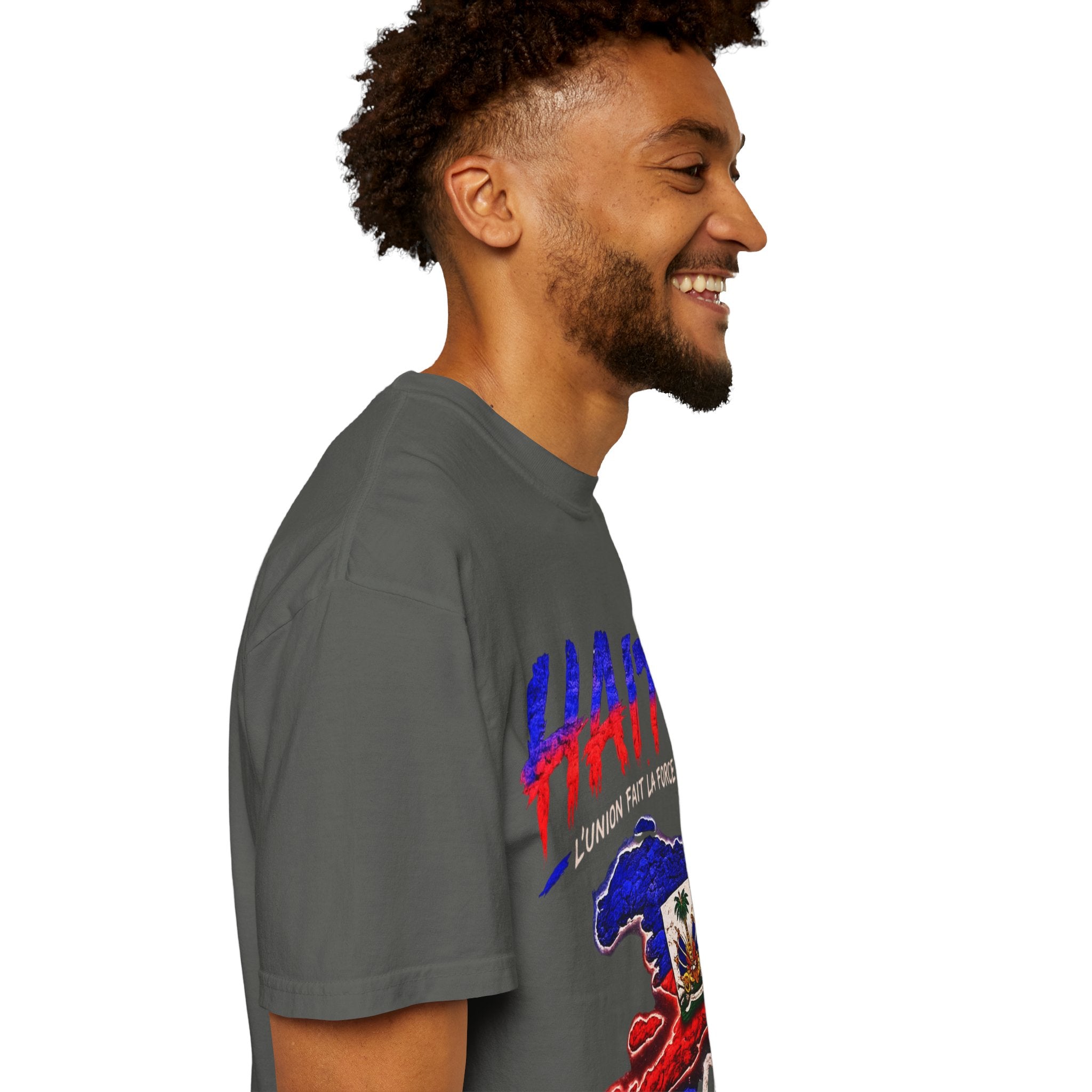 Haiti 1804 Flag Map T-Shirt — Haitian Pride Graphic Tee