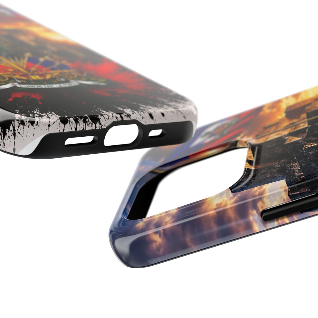 Haiti Crest Tough Phone Case — Citadel Sunset Protective Phone Cover