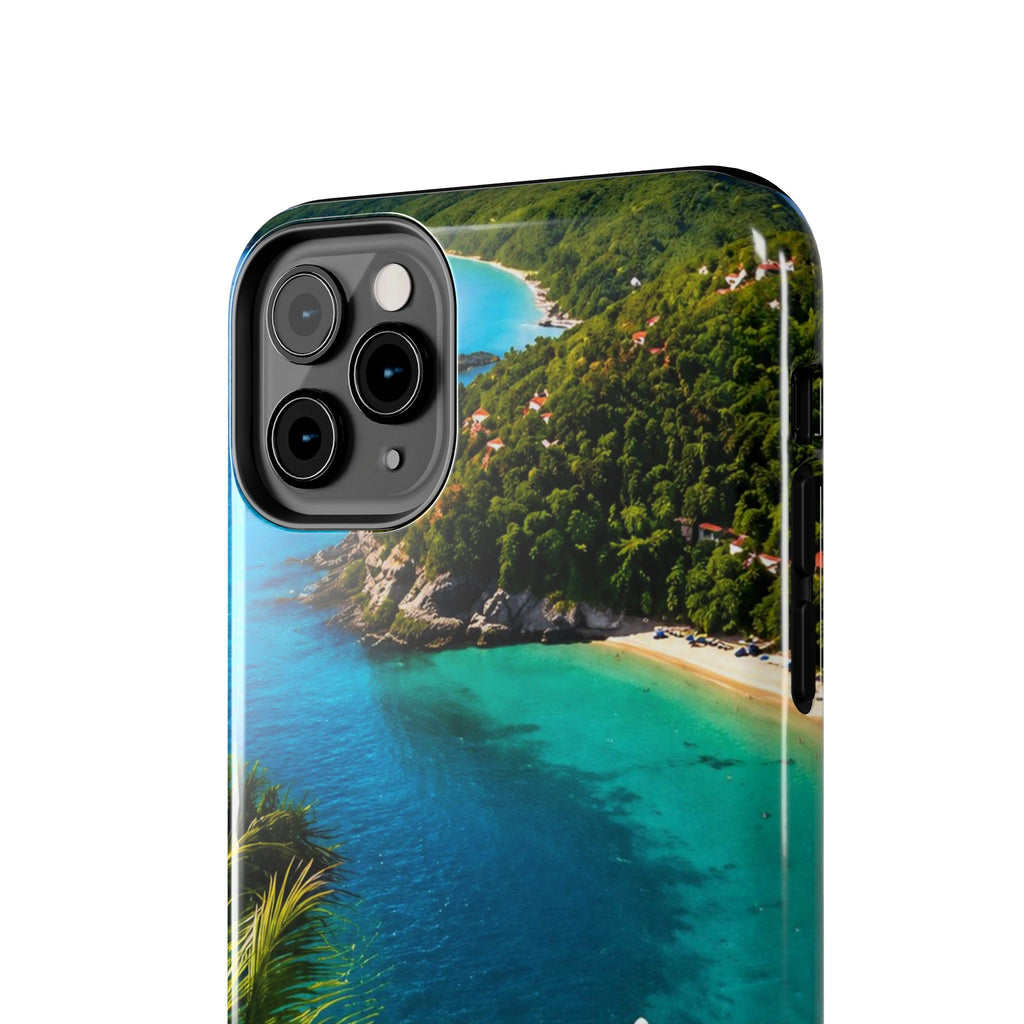 Labadee Haiti Beach Tough Phone Case — Tropical Island Protective Cover
