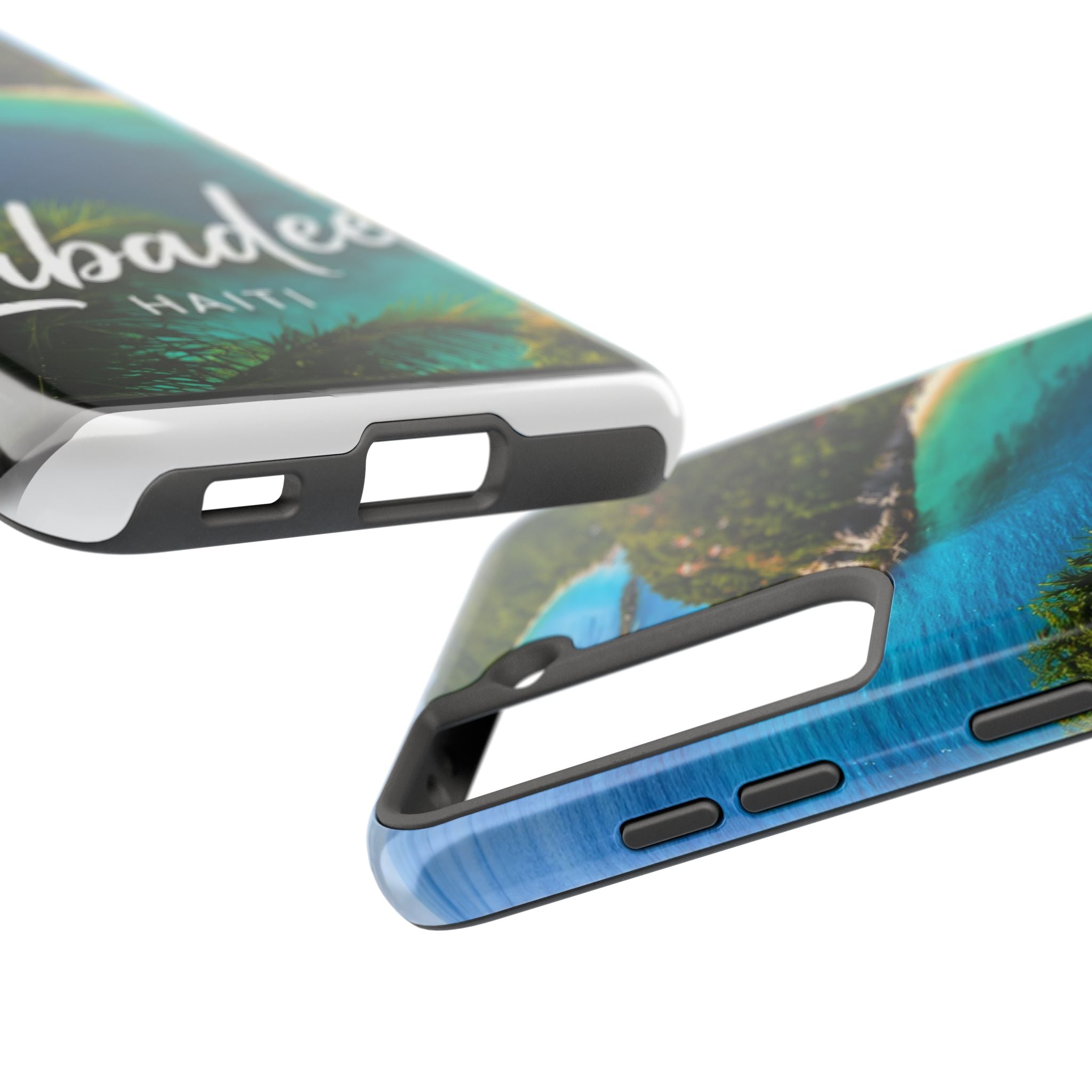 Labadee Haiti Beach Tough Phone Case — Tropical Island Protective Cover