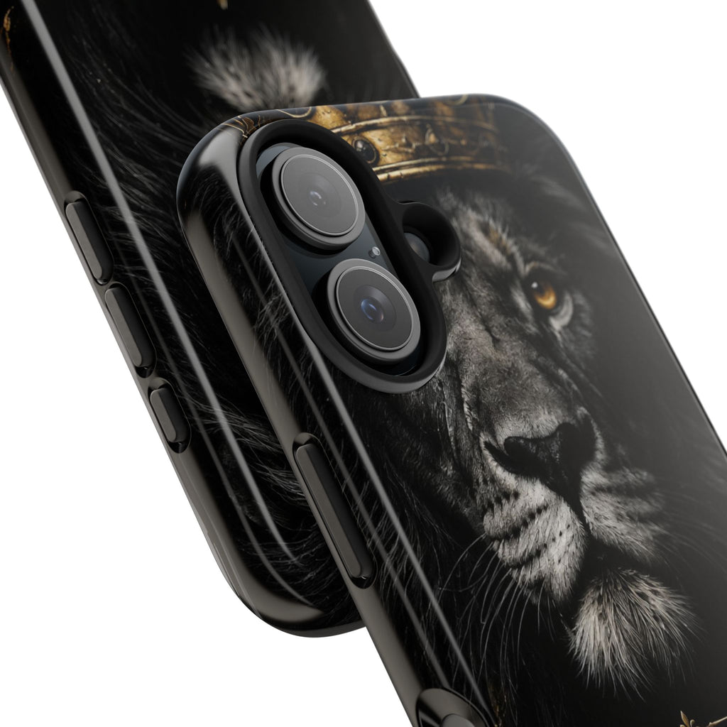 Lion 'Discipline Focus Success' Tough Phone Case
