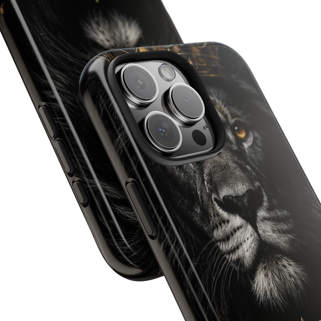 Lion 'Discipline Focus Success' Tough Phone Case