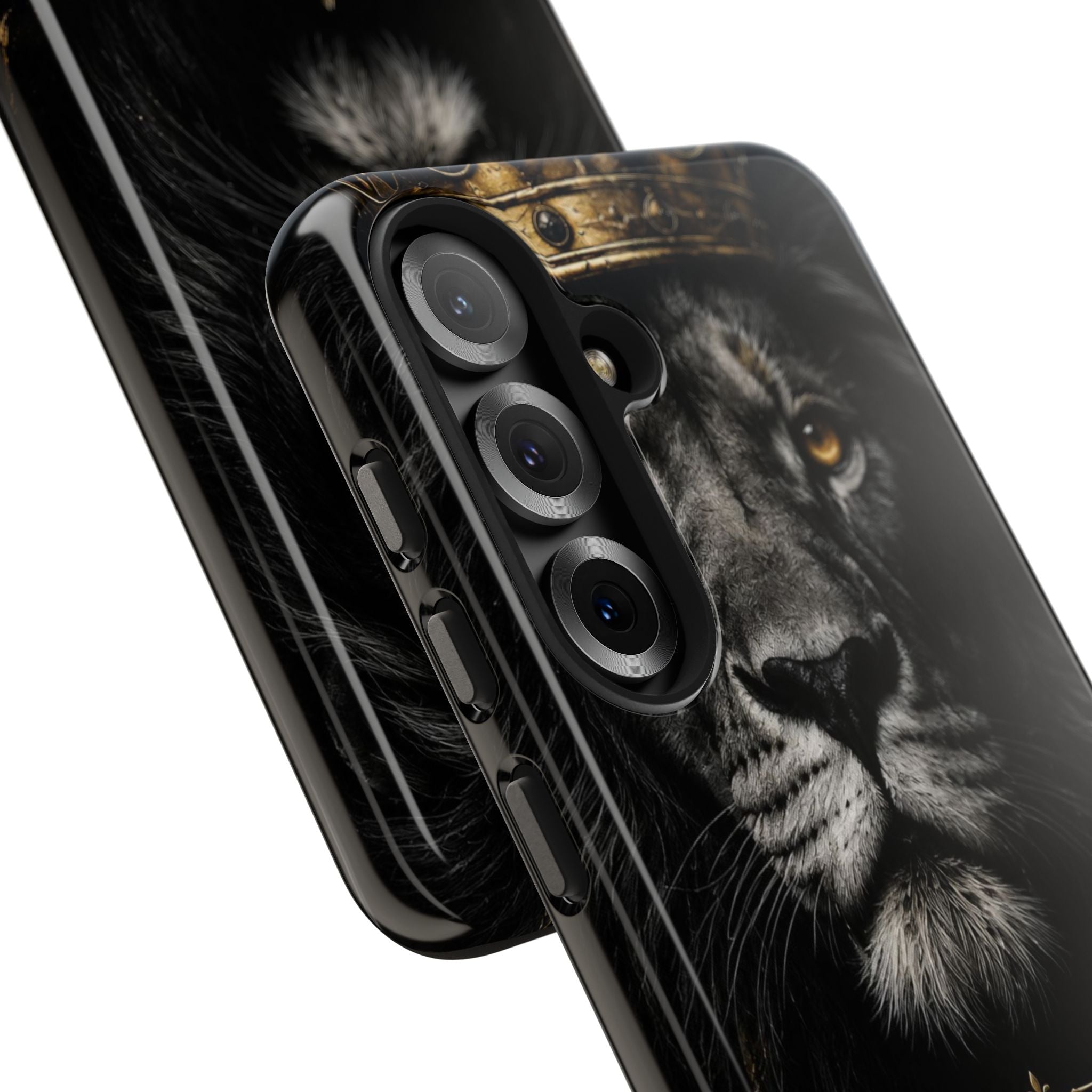 Lion 'Discipline Focus Success' Tough Phone Case