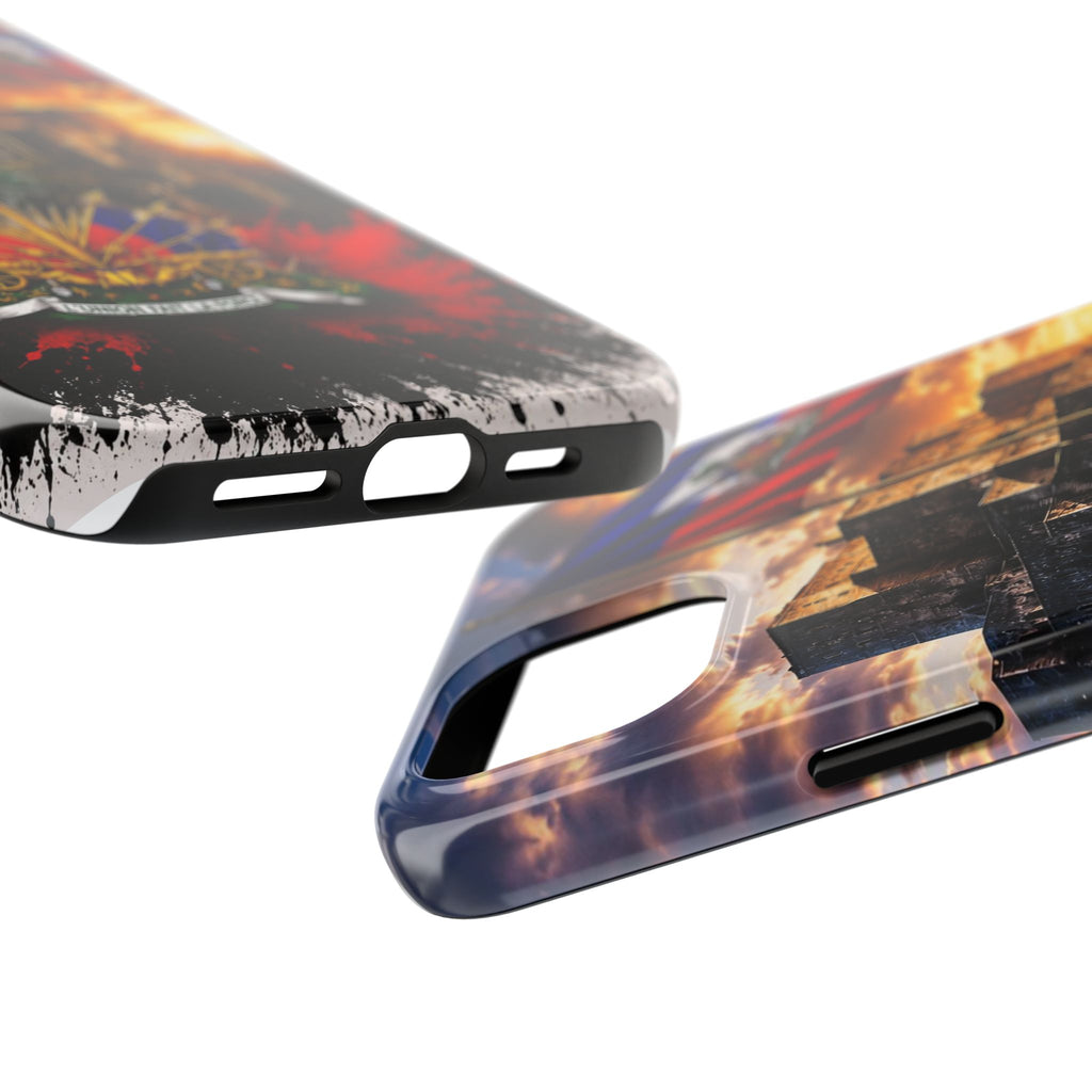Haiti Crest Tough Phone Case — Citadel Sunset Protective Phone Cover