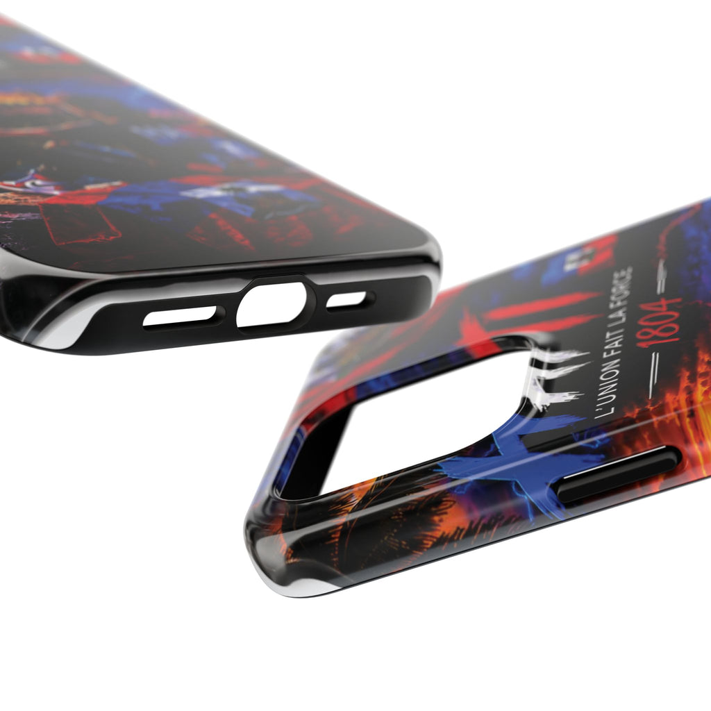 Haiti 1804 Tough Phone Case — L'Union Fait La Force Patriotic Protective Cover
