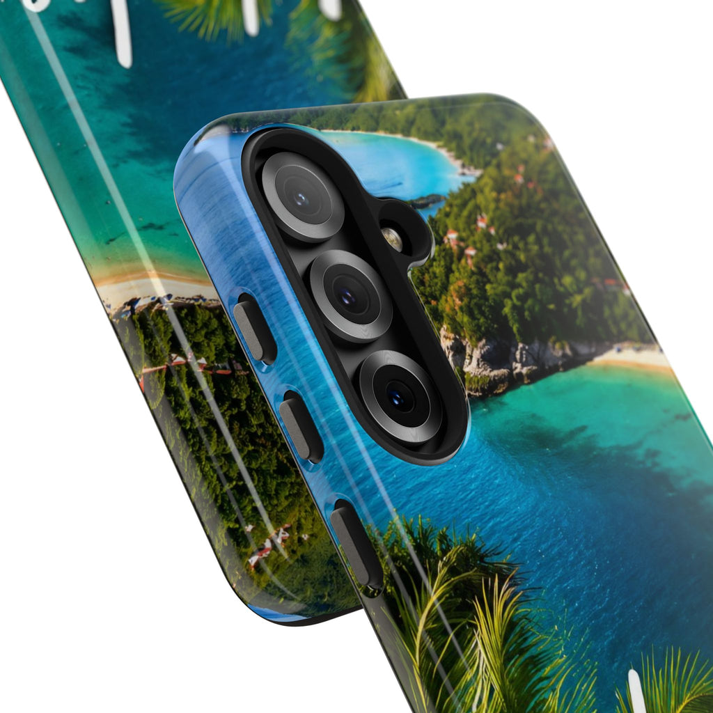 Labadee Haiti Beach Tough Phone Case — Tropical Island Protective Cover