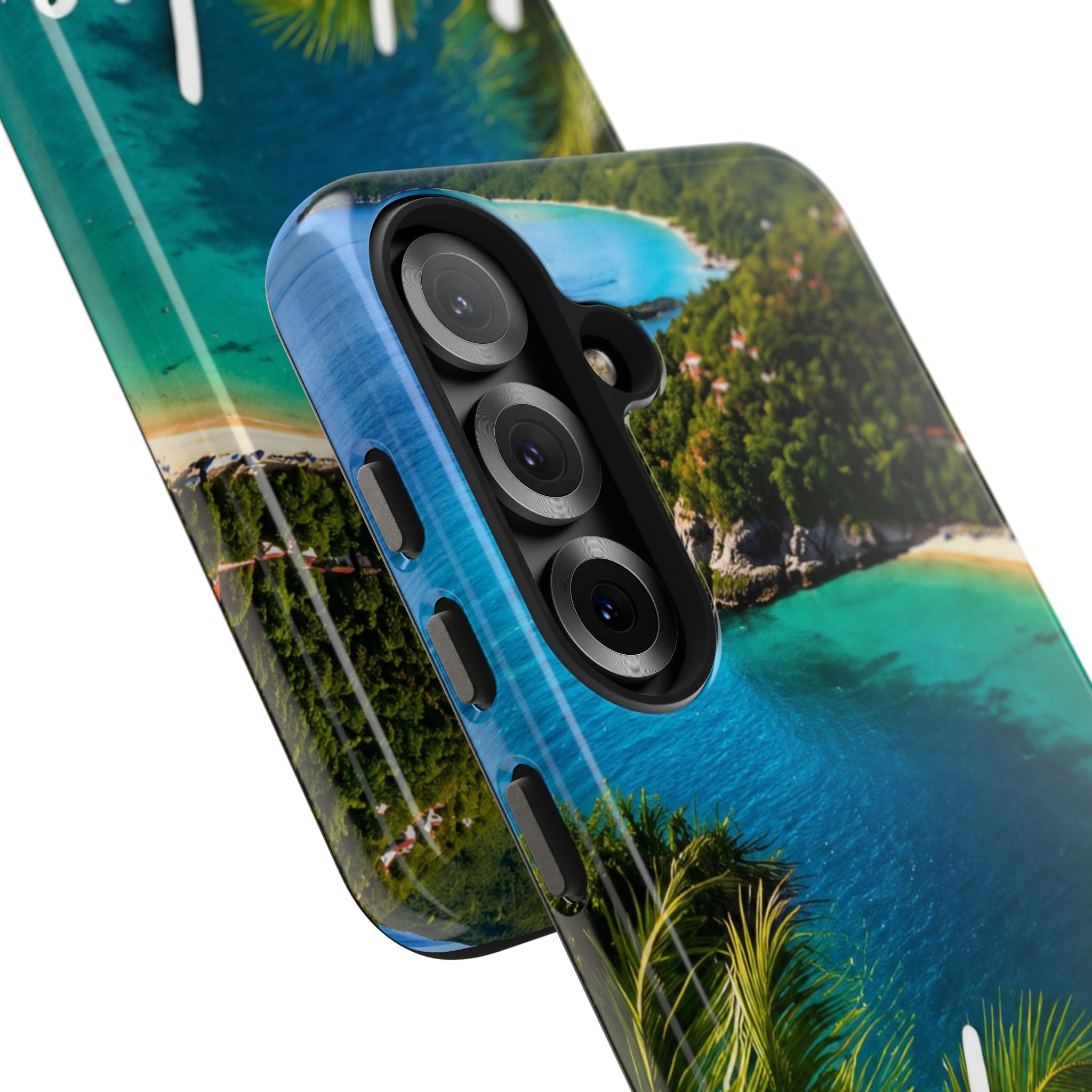 Labadee Haiti Beach Tough Phone Case — Tropical Island Protective Cover