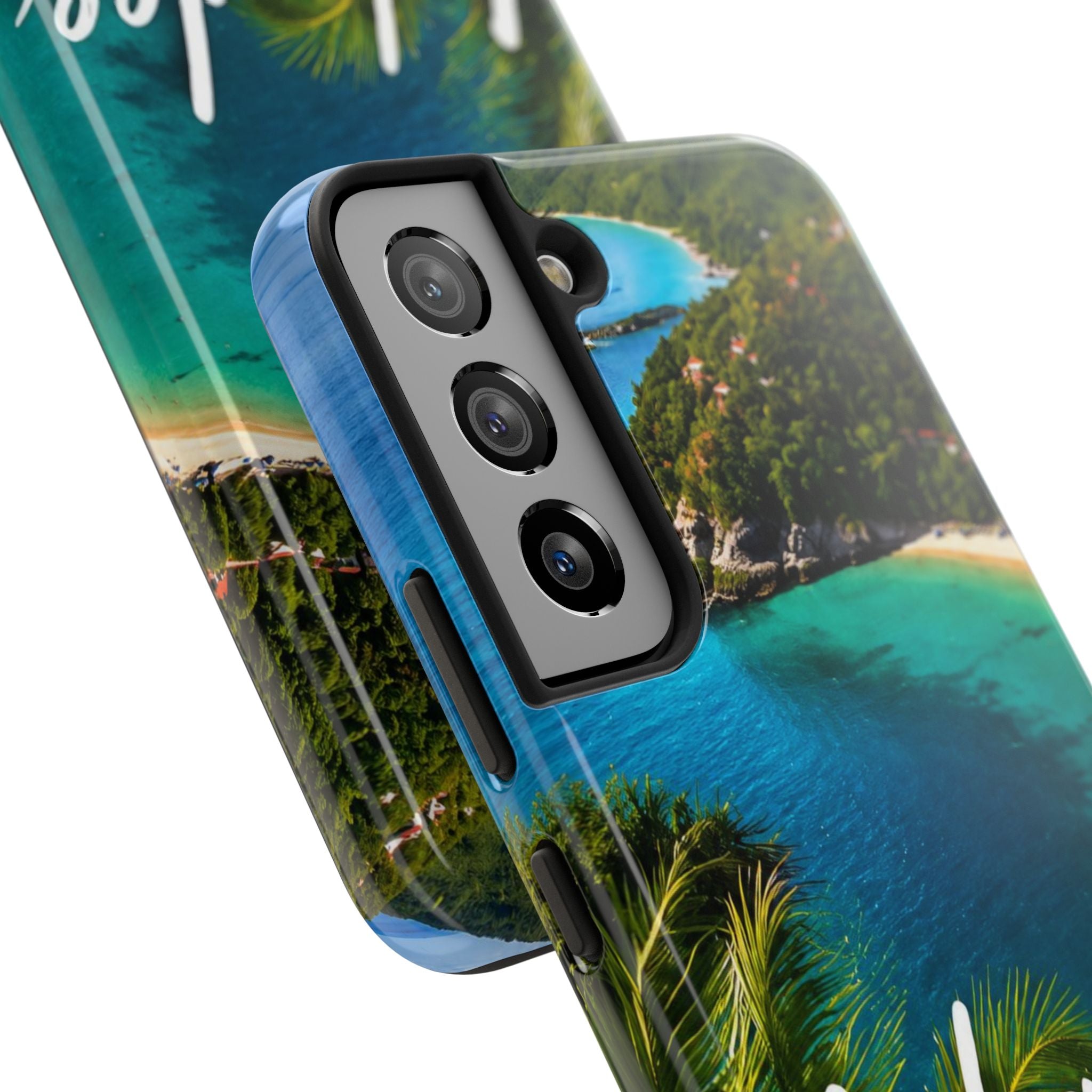 Labadee Haiti Beach Tough Phone Case — Tropical Island Protective Cover