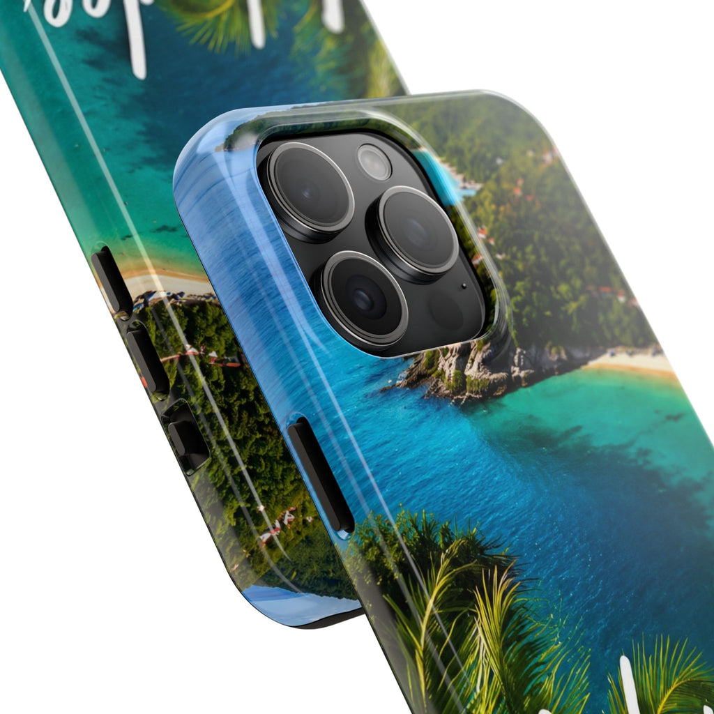 Labadee Haiti Beach Tough Phone Case — Tropical Island Protective Cover