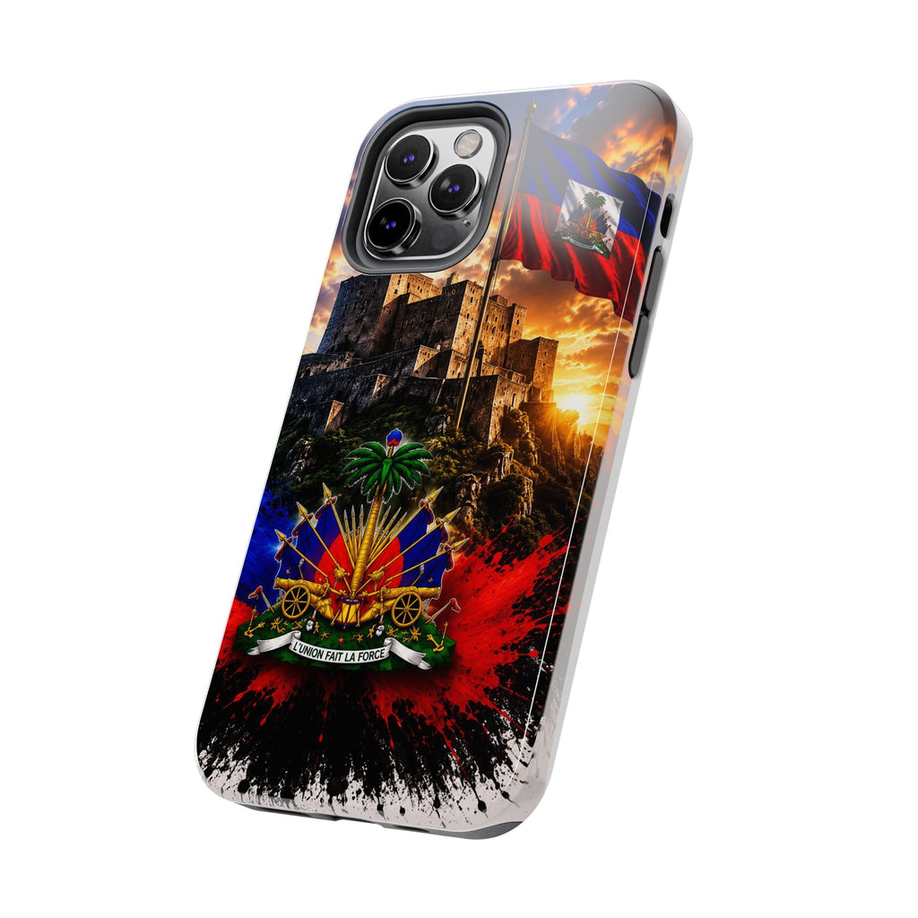 Haiti Crest Tough Phone Case — Citadel Sunset Protective Phone Cover