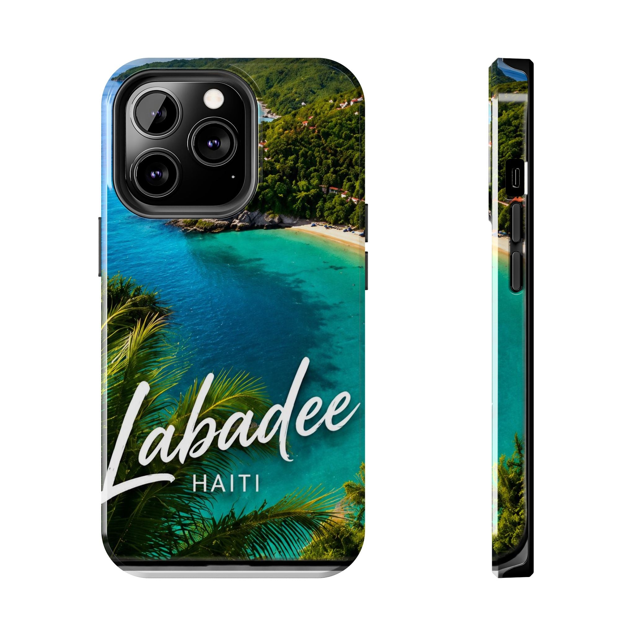 Labadee Haiti Beach Tough Phone Case — Tropical Island Protective Cover