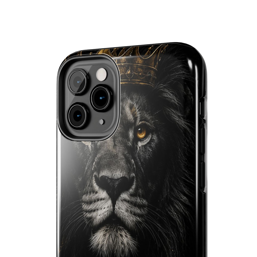 Lion 'Discipline Focus Success' Tough Phone Case