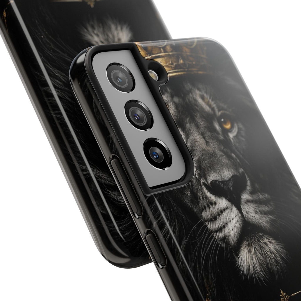 Lion 'Discipline Focus Success' Tough Phone Case