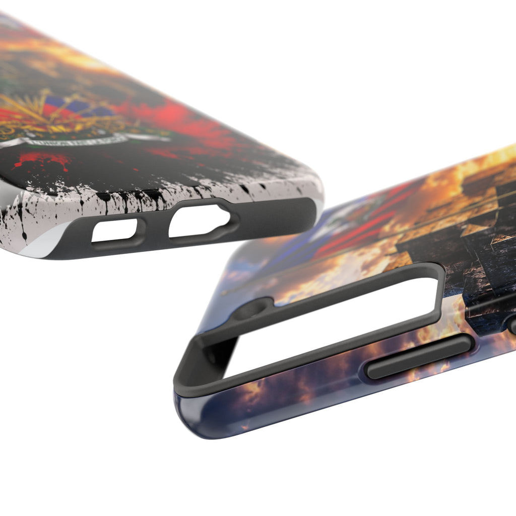 Haiti Crest Tough Phone Case — Citadel Sunset Protective Phone Cover