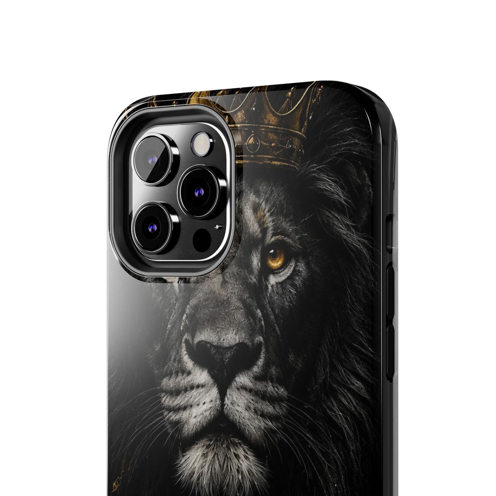 Lion 'Discipline Focus Success' Tough Phone Case