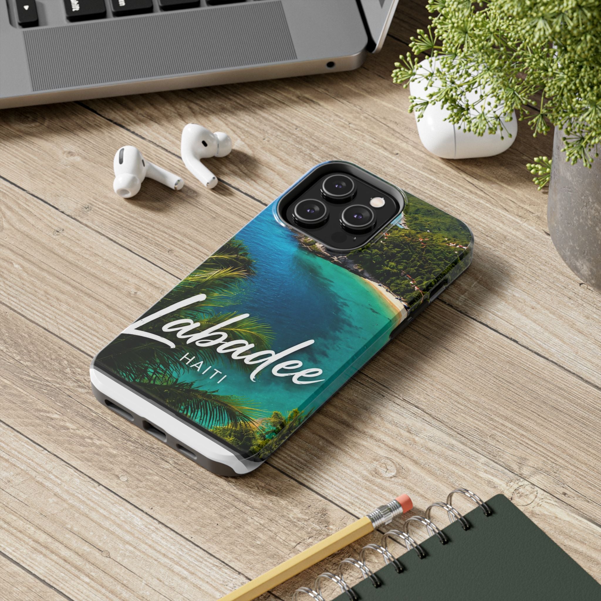 Labadee Haiti Beach Tough Phone Case — Tropical Island Protective Cover