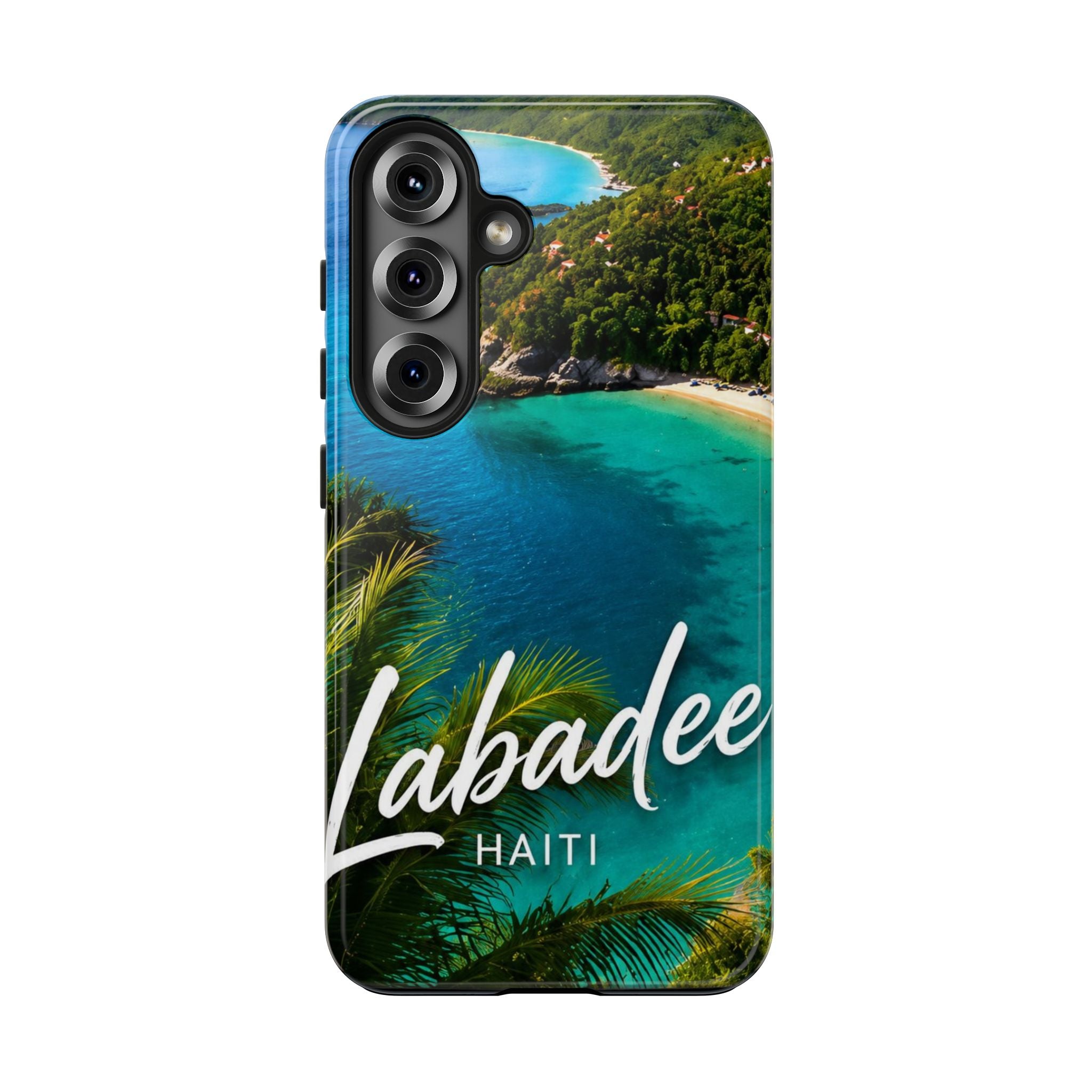 Labadee Haiti Beach Tough Phone Case — Tropical Island Protective Cover