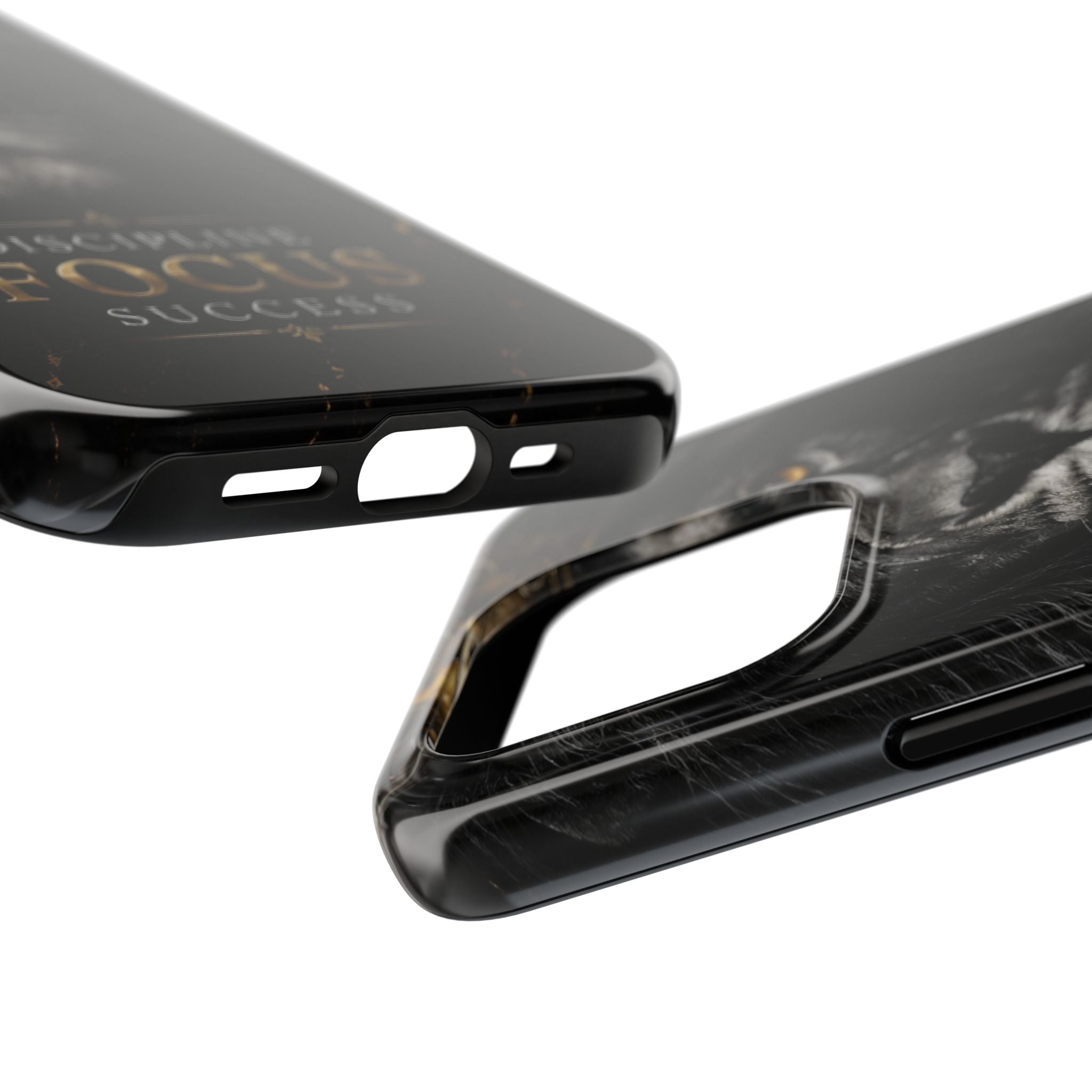 Lion 'Discipline Focus Success' Tough Phone Case