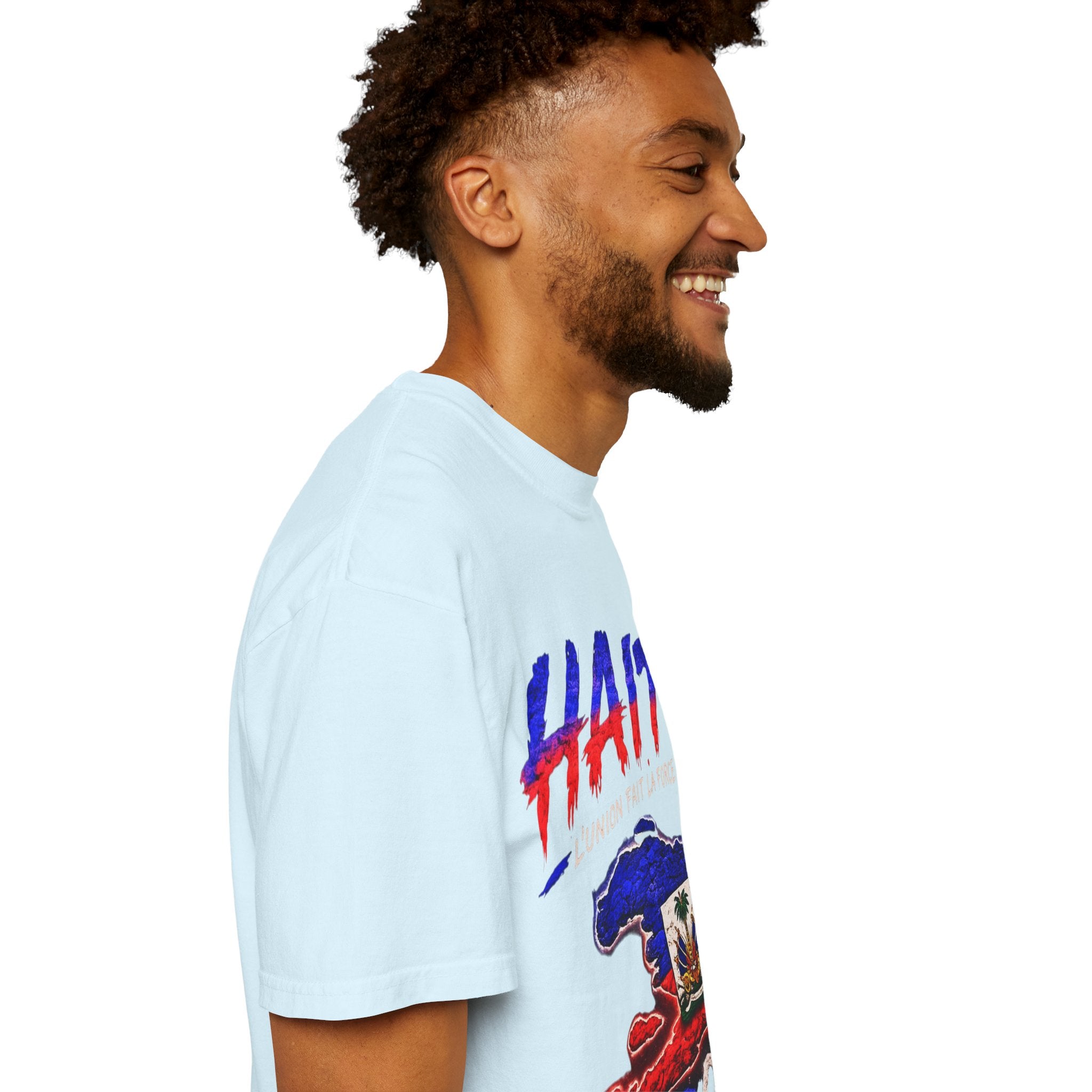 Haiti 1804 Flag Map T-Shirt — Haitian Pride Graphic Tee
