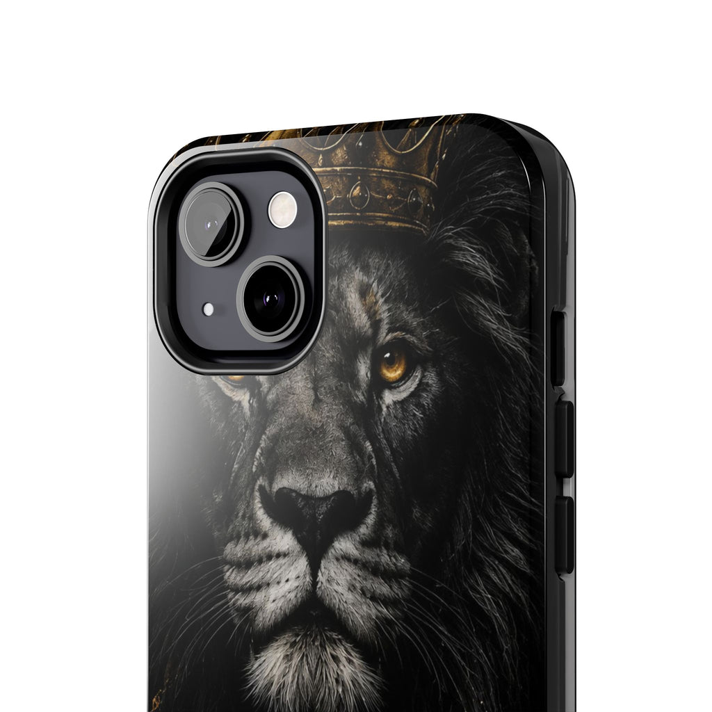 Lion 'Discipline Focus Success' Tough Phone Case