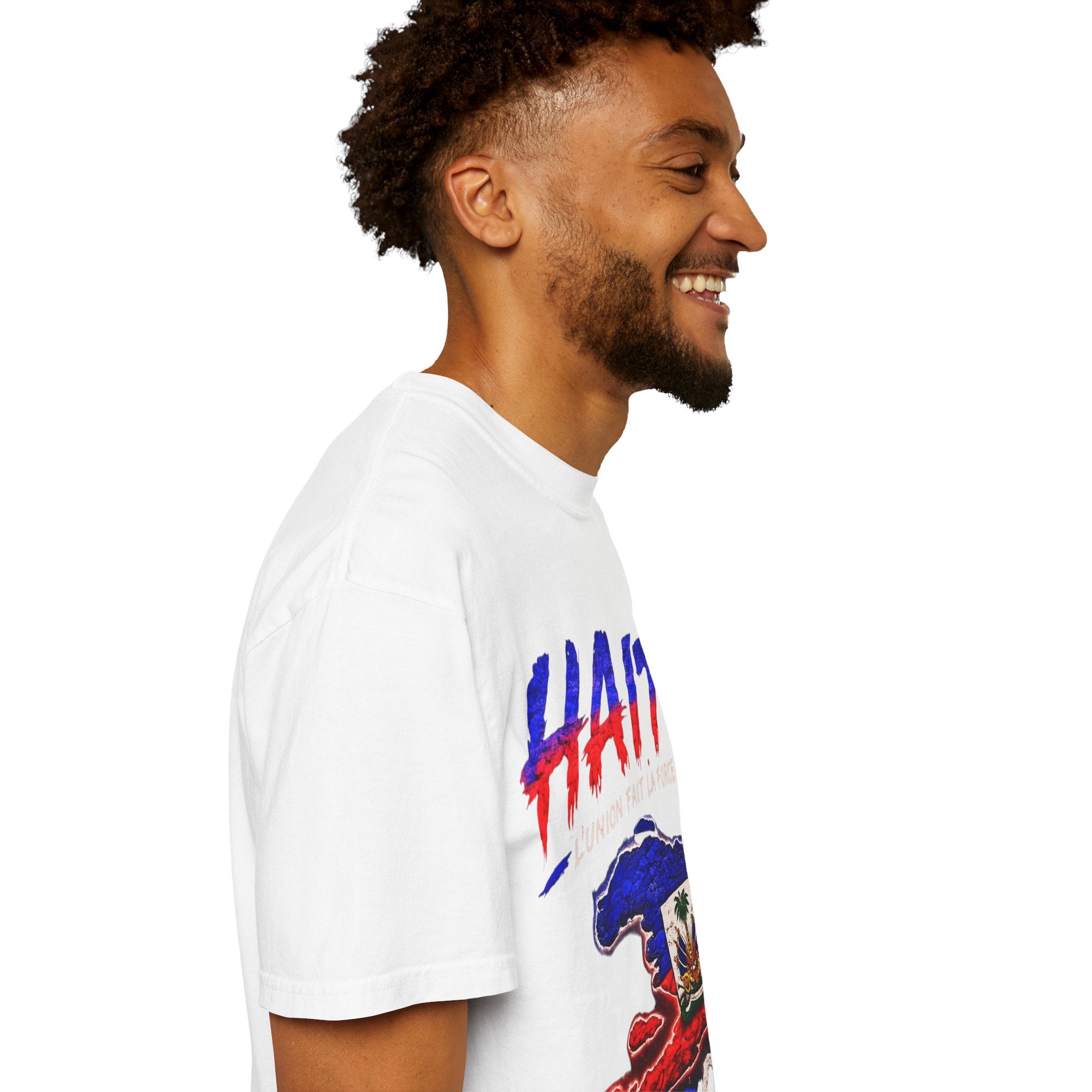 Haiti 1804 Flag Map T-Shirt — Haitian Pride Graphic Tee