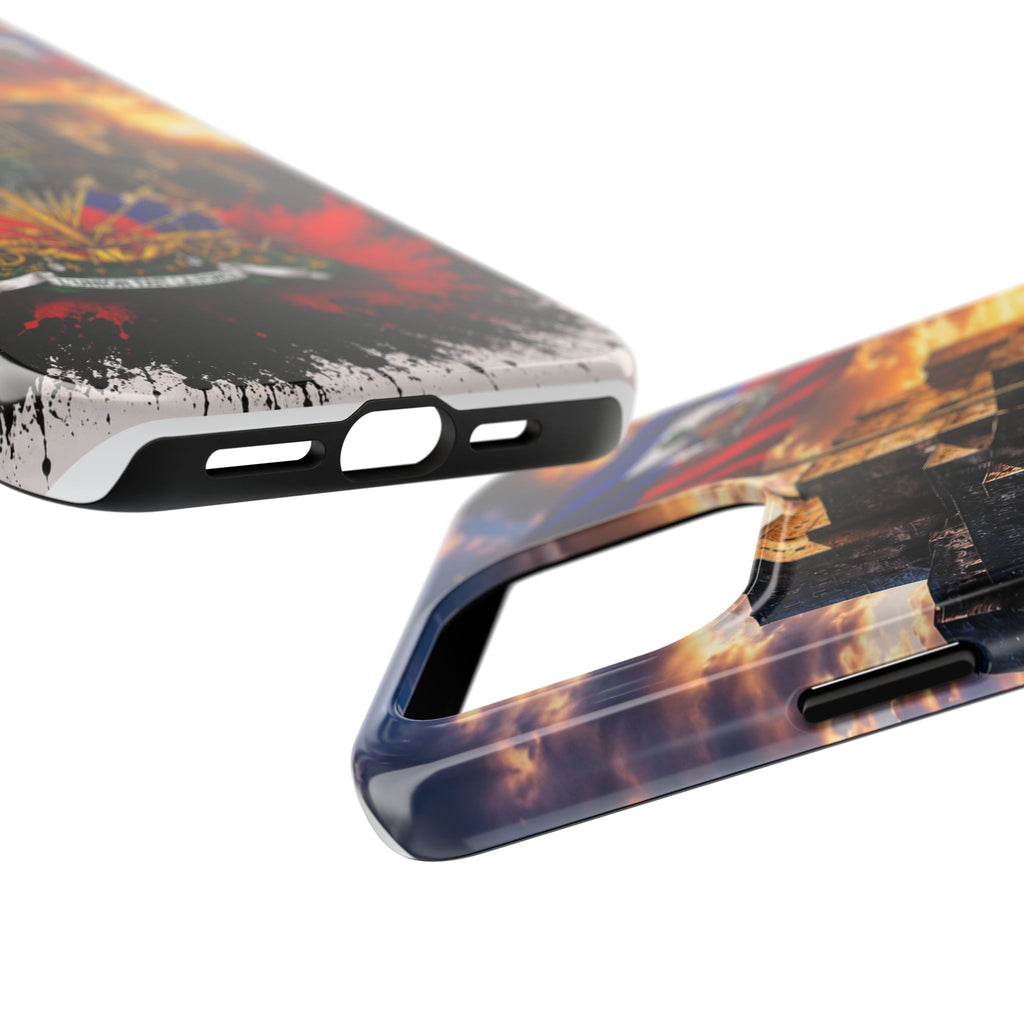 Haiti Crest Tough Phone Case — Citadel Sunset Protective Phone Cover