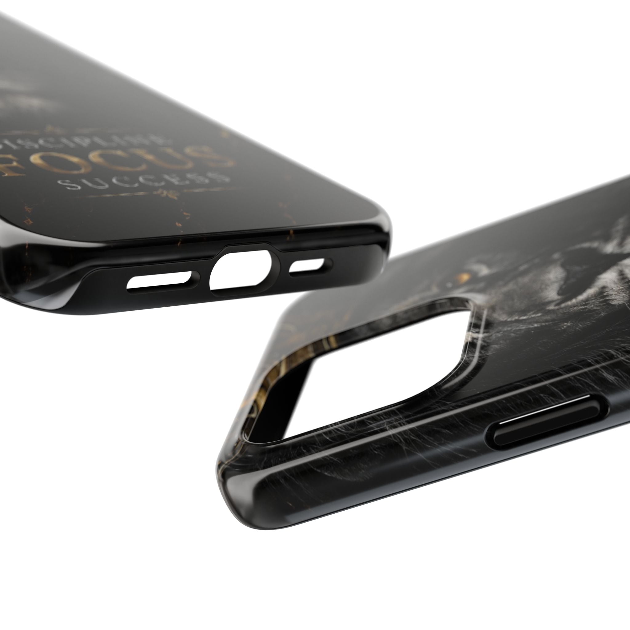 Lion 'Discipline Focus Success' Tough Phone Case