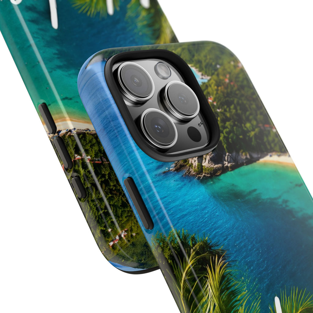 Labadee Haiti Beach Tough Phone Case — Tropical Island Protective Cover