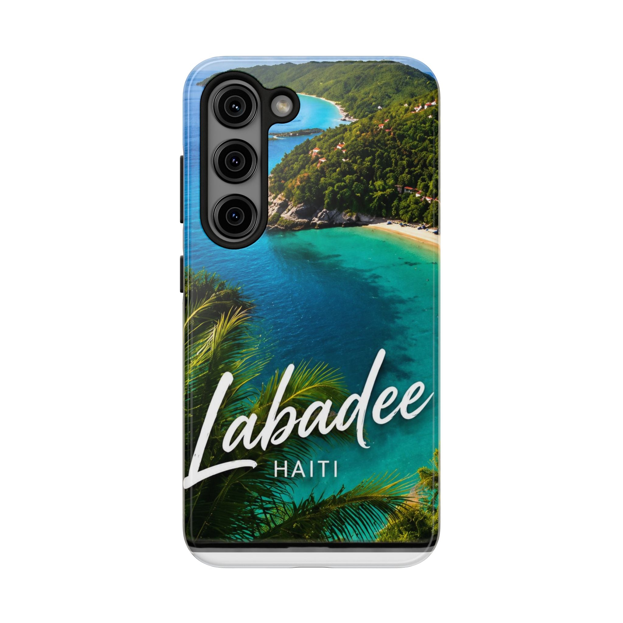 Labadee Haiti Beach Tough Phone Case — Tropical Island Protective Cover