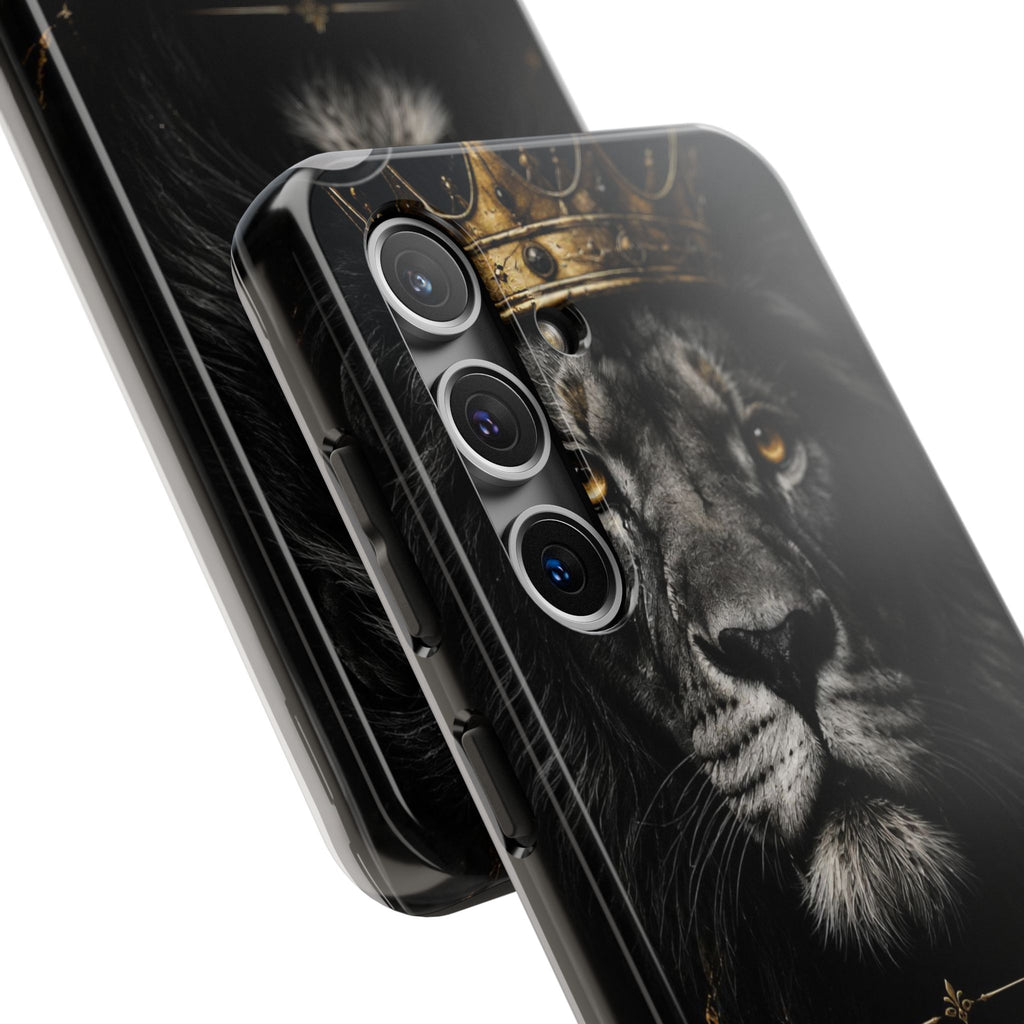 Lion 'Discipline Focus Success' Tough Phone Case