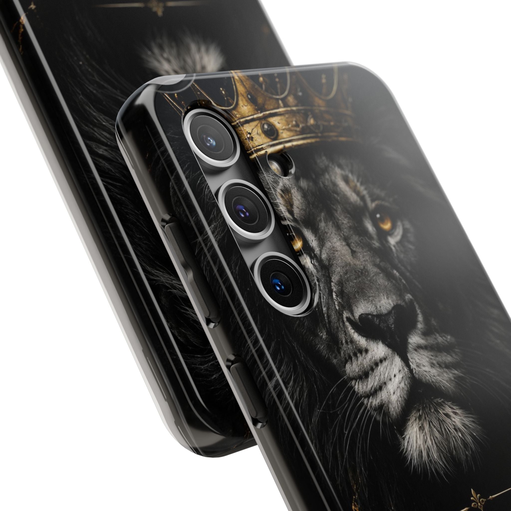 Lion 'Discipline Focus Success' Tough Phone Case