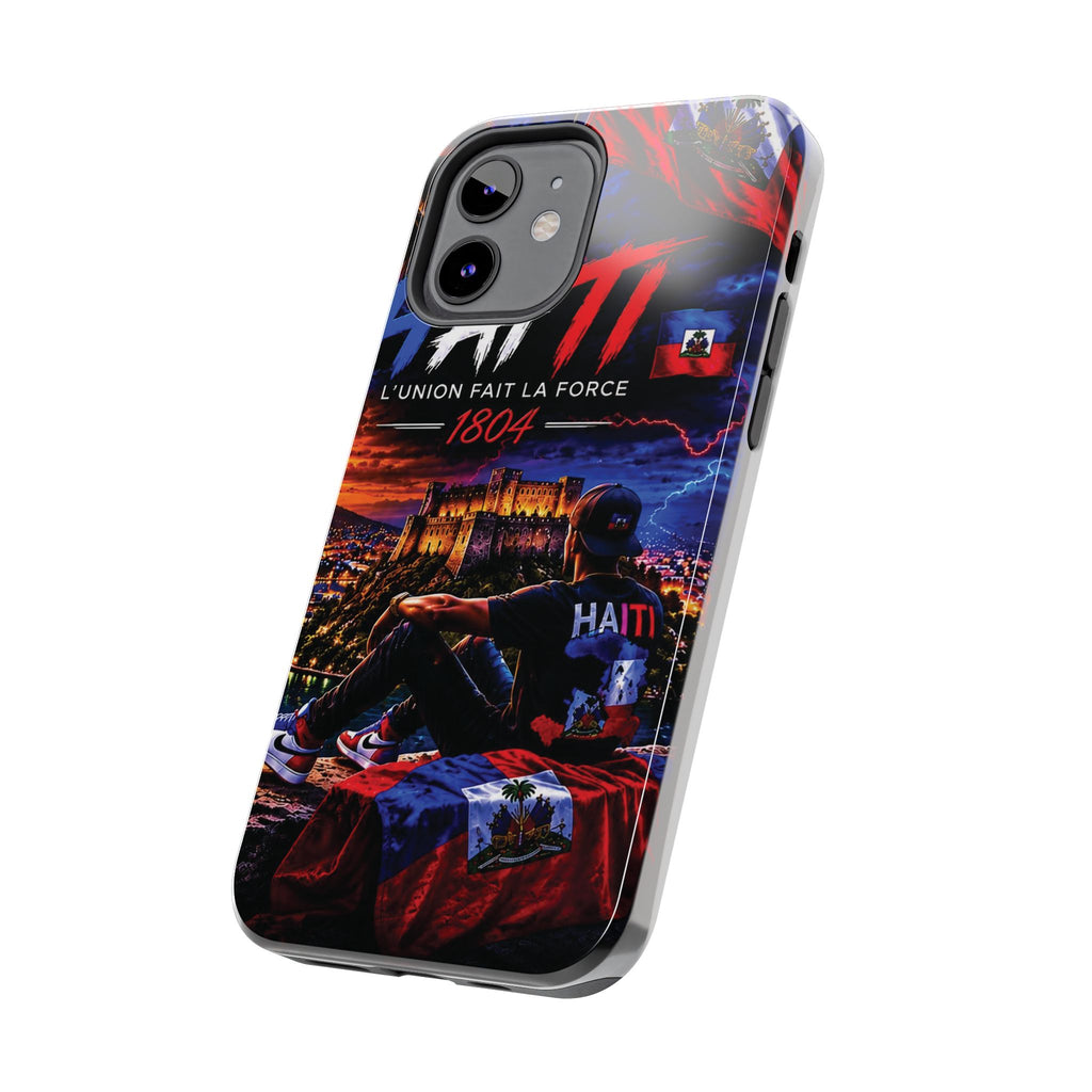 Haiti 1804 Tough Phone Case — L'Union Fait La Force Patriotic Protective Cover