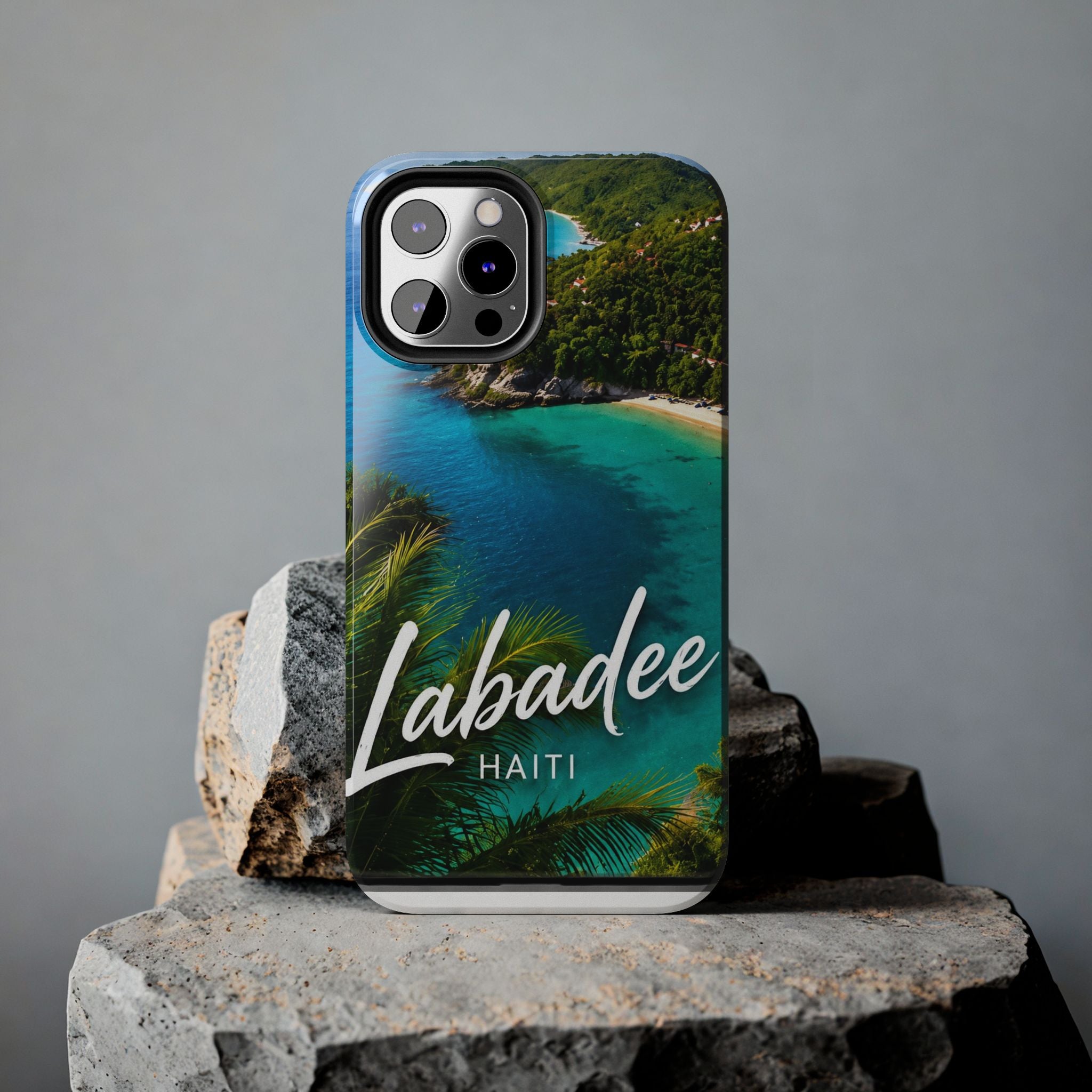 Labadee Haiti Beach Tough Phone Case — Tropical Island Protective Cover