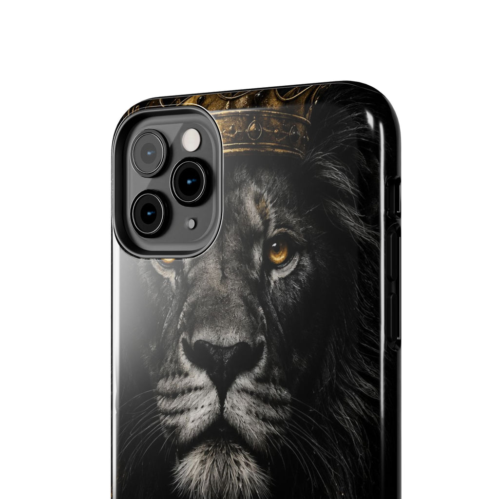 Lion 'Discipline Focus Success' Tough Phone Case