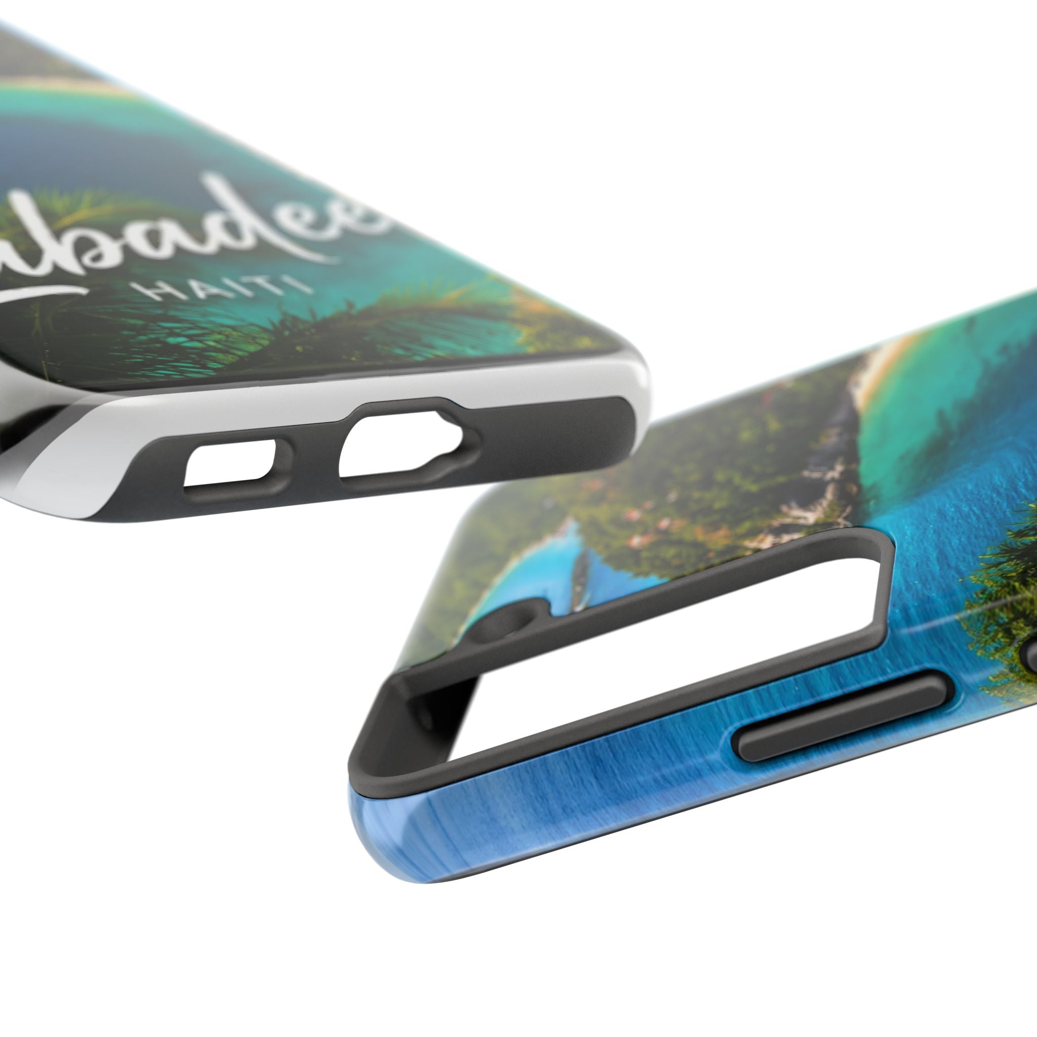 Labadee Haiti Beach Tough Phone Case — Tropical Island Protective Cover