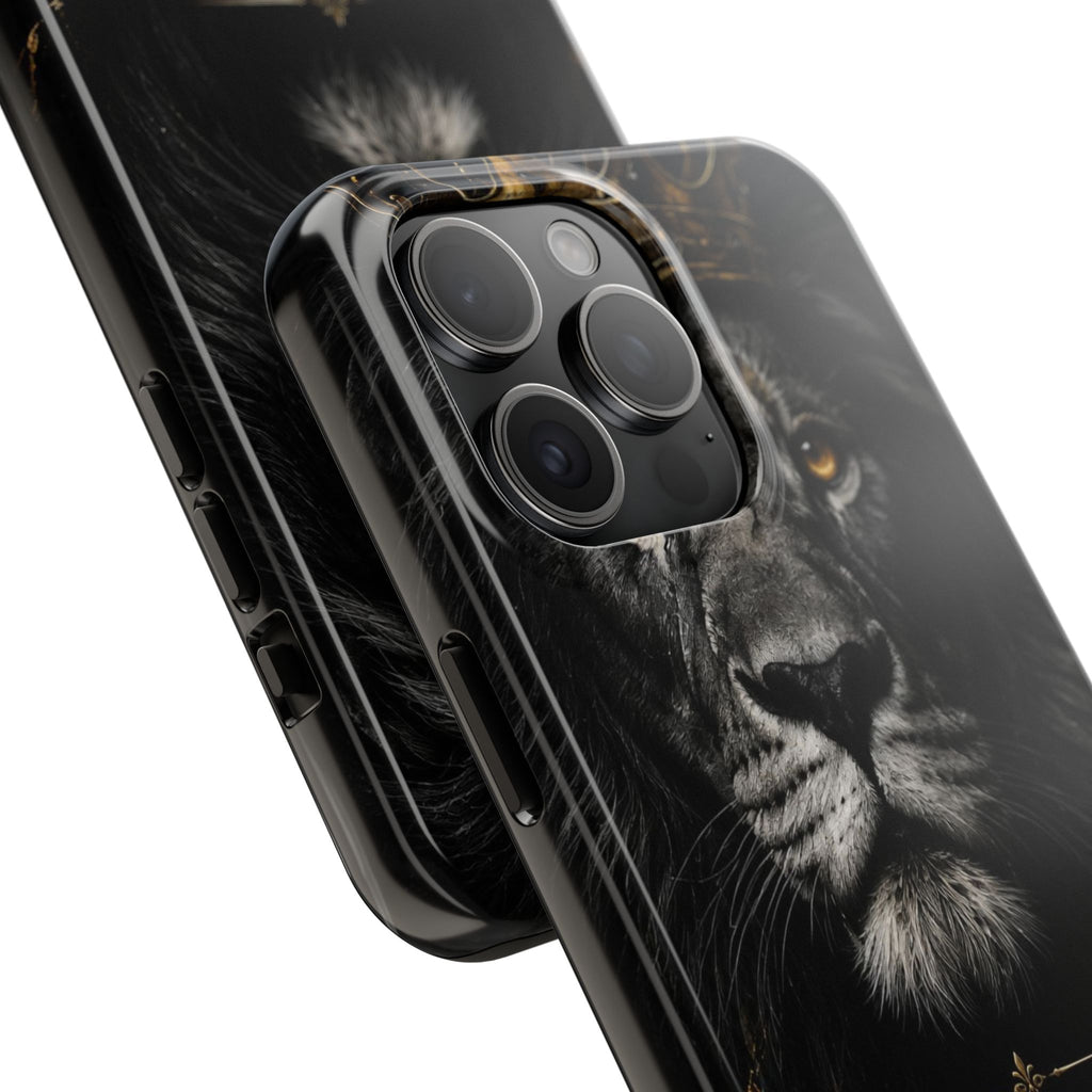 Lion 'Discipline Focus Success' Tough Phone Case